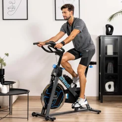 Rower spiningowy Indoor Cycling HS-045IC Bravo niebieski