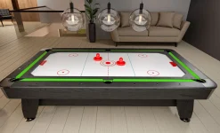 Stół bilardowy spływowy Vip Extra 8 FT czarny zielony z nakładką ping-pong cymbergaj
