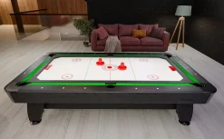 Stół bilardowy spływowy Vip Extra 7 FT czarny zielony z nakładką ping-pong cymbergaj