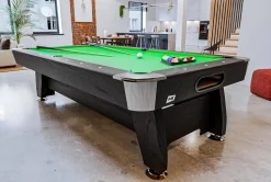 Stół bilardowy spływowy Vip Extra 7 ft czarny/zielony
