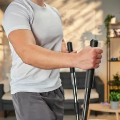 Stepper skrętny z ramionami HS-050S Norg czarny