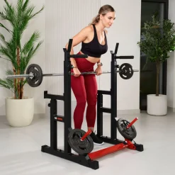 Stojaki pod sztangę HS-1009L regulowane z asekuracją