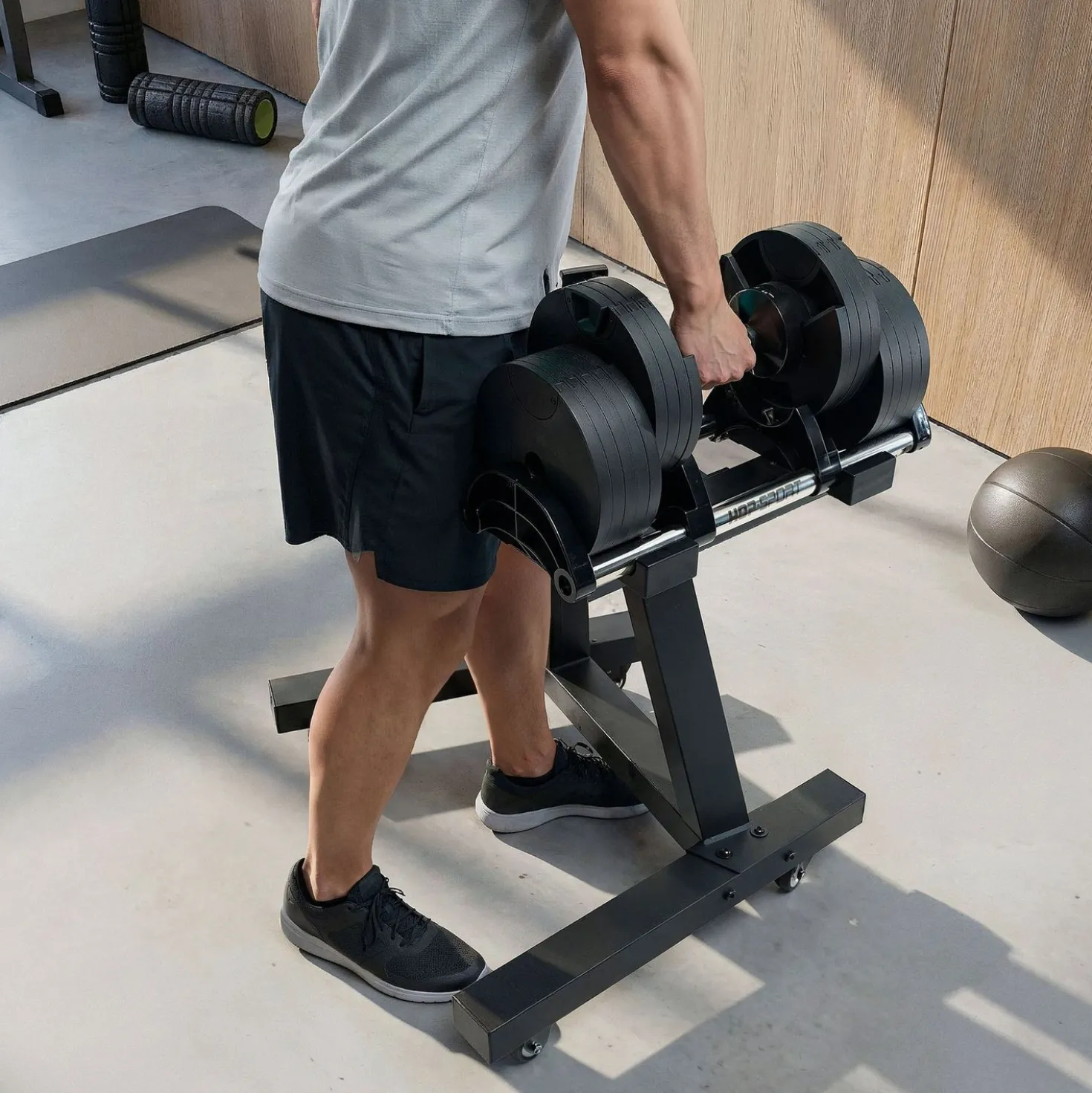 Stojak na hantle regulowane HS-3040A