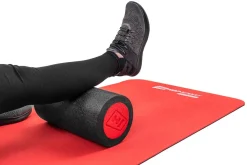 Wałek roller do masażu EPE 30cm czarno-czerwony