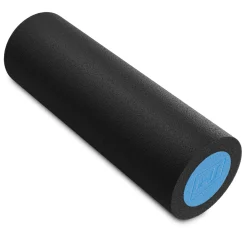 Wałek roller do masażu EPE 45cm czarno-niebieski
