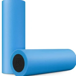 Wałek roller do masażu EPE 45cm niebiesko-czarny
