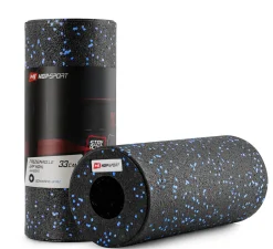 Wałek roller do masażu EPP pusty 33cm niebieski