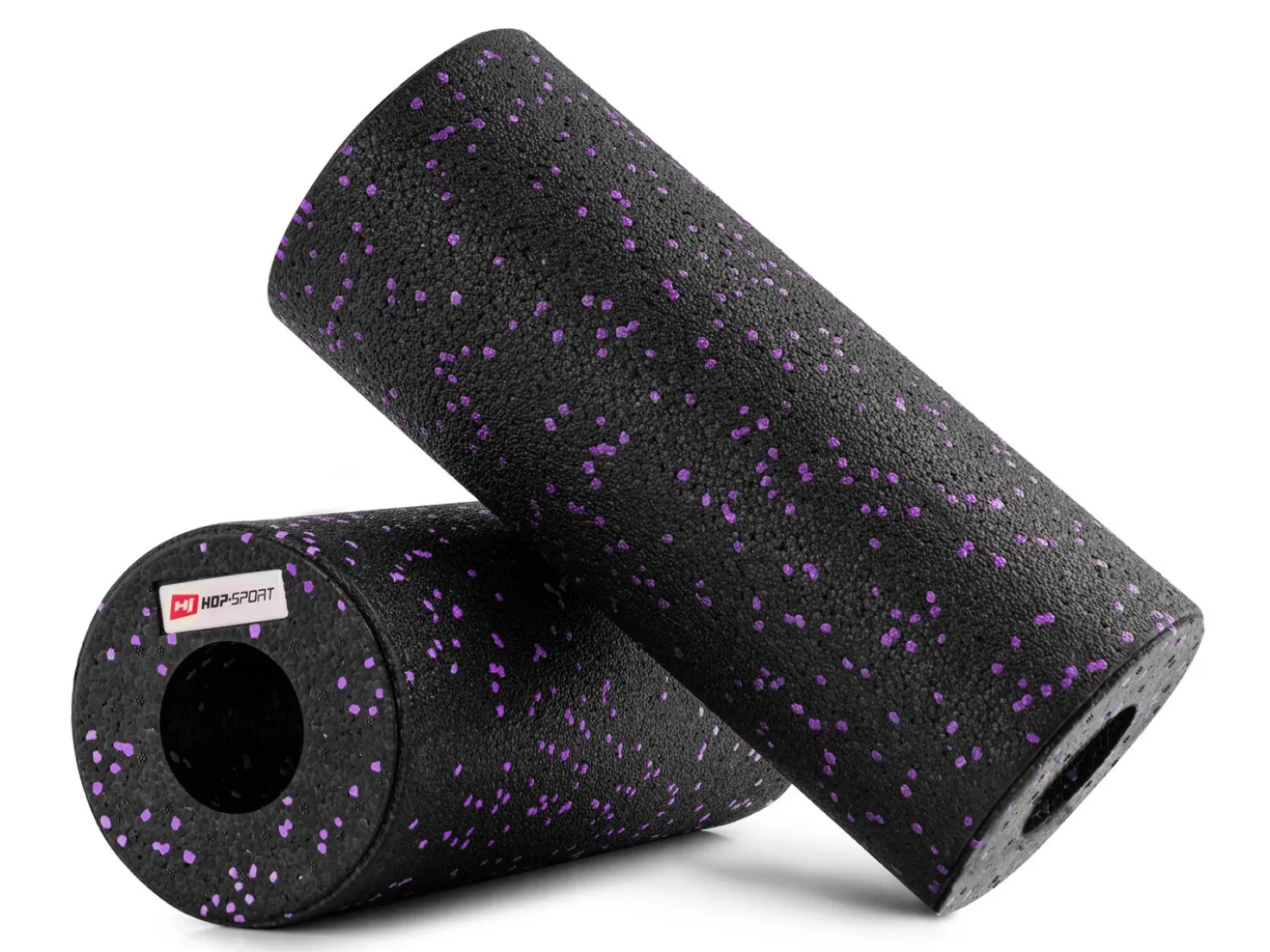 Wałek roller do masażu EPP pusty 33cm fioletowy