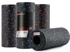Wałek roller do masażu EPP pusty 33cm fioletowy