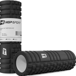 Wałek roller do masażu EVA 45cm czarny