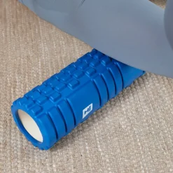 Wałek roller do masażu EVA 45cm niebieski