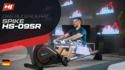Wioślarz magnetyczny HS-095R Spike złoty