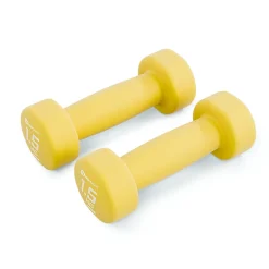 Zestaw hantelek żeliwnych neoprenowych 2x1,5kg