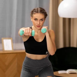 Zestaw hantelek żeliwnych neoprenowych 2x1kg