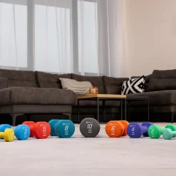 Zestaw hantelek żeliwnych neoprenowych 2x1kg
