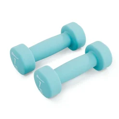 Zestaw hantelek żeliwnych neoprenowych 2x1kg