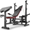 Zestaw kulturystyczny Premium 135kg z ławką hs-1075