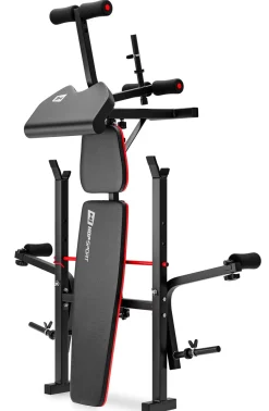 Zestaw kulturystyczny Premium 105kg z ławką HS-1055