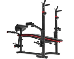 Zestaw kulturystyczny Strong 106kg z ławką HS-1065