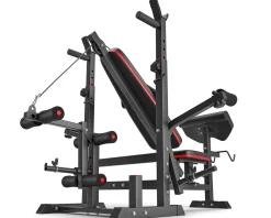 Zestaw kulturystyczny Strong 106kg z ławką HS-1075