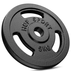 Zestaw obciążeń żeliwnych 30kg (4x5, 4x2.5)