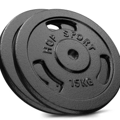 Zestaw obciążeń żeliwnych 2x15kg